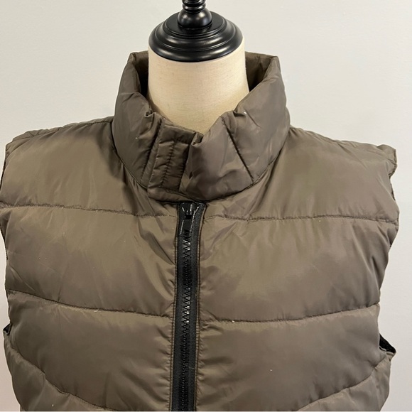 Slate & Stone Quilted Down Fill Vest In Olive Color - NWT - Reemoly - Picture 7 of 16